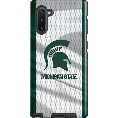 Michigan State University Spartans Jersey Galaxy Cases